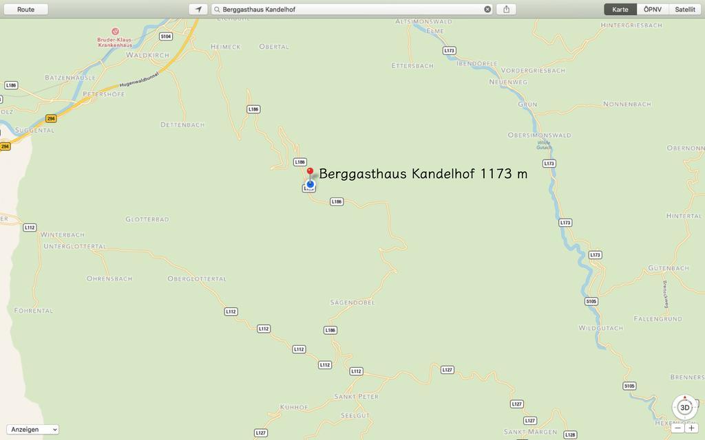Berggasthaus Kandelhof Ξενοδοχείο Rohr  Εξωτερικό φωτογραφία